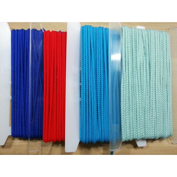 Rond  katoenen sierkoord diverse kleuren