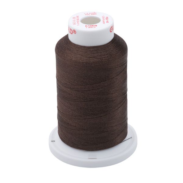 Gunold Poly 40  Expresso Brown Embroidery garen -1000 mtr