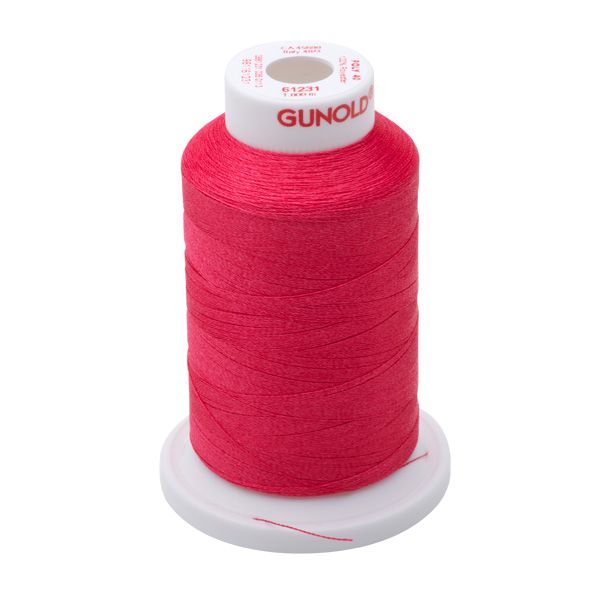 Gunold Poly 40 Fuchia Pink  Embroidery garen -1000 mtr