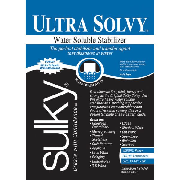 Ultra Solvy 80 - extra sterk - pakje 50 cm x 90cm