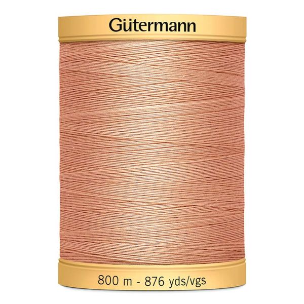 Gutermann Katoen naaigaren zalm kleur