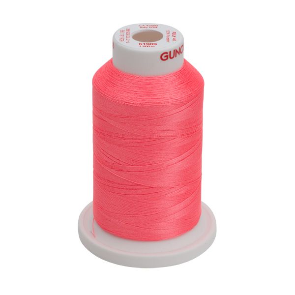 Gunold Poly 40  Bubblegum Neon embroidery garen -1000 mtr