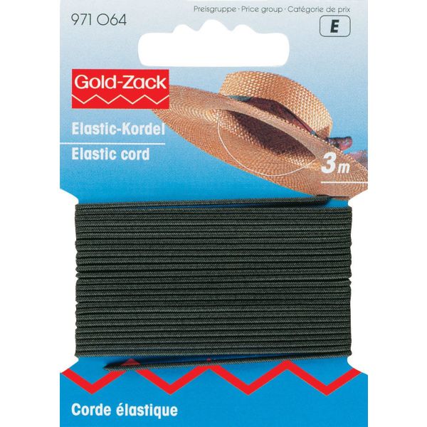 Koordelastiek  1,5 mm dik -3 mtr