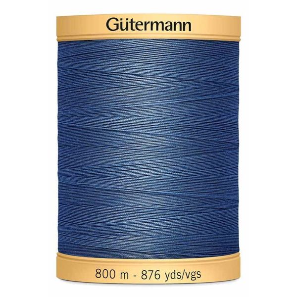 Gutermann Katoen naaigaren  Jeans blauw