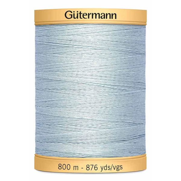 Gutermann Katoen naaigaren Lichtblauw
