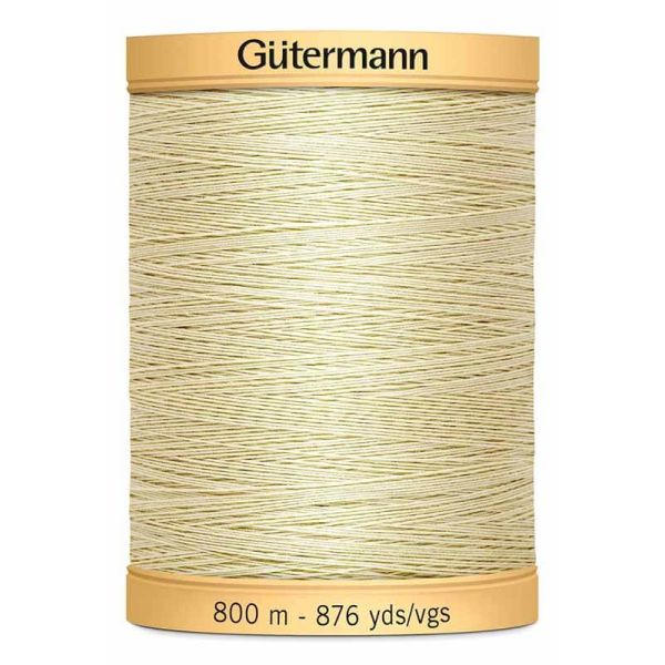 Gutermann Katoen naaigaren vanille cream