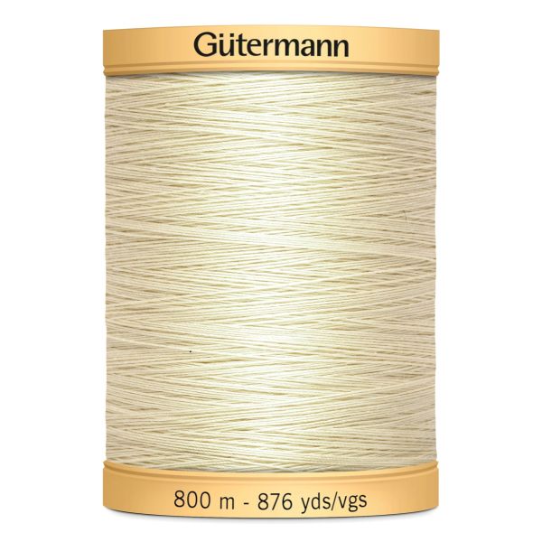Gutermann Katoen naaigaren Ecru