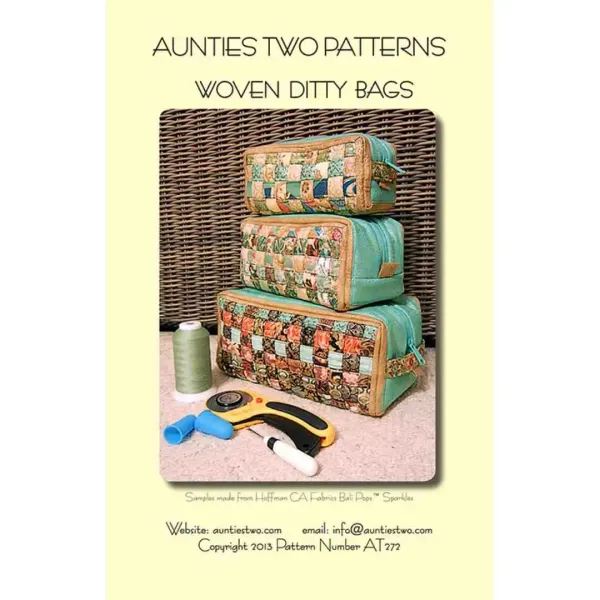 Woven Ditty Bags patroon
