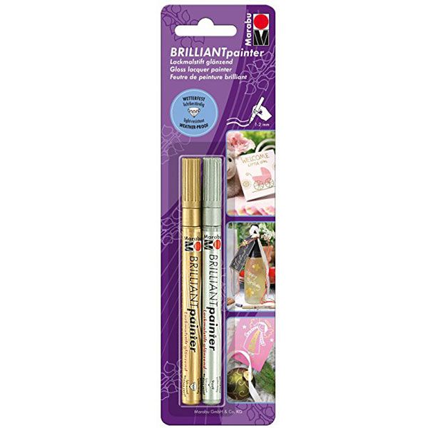 Marabu brillant Painter Gloss - glanzende verf stiften