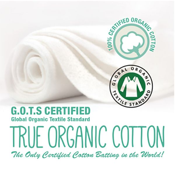 Matilda's Own Batting 100% Cotton-organic Grown -Certified-per 50cm