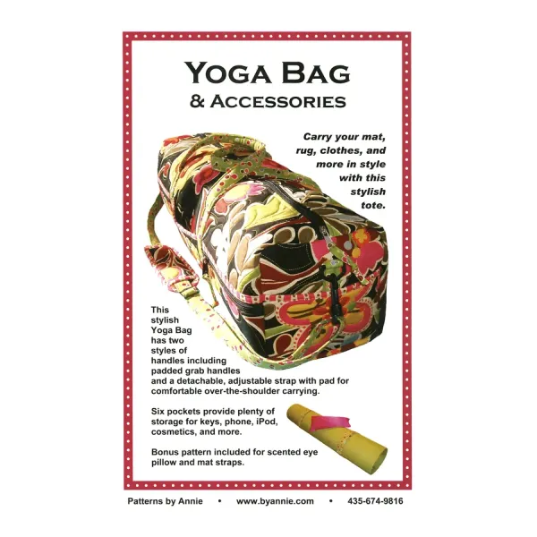 Yoga Bag patroon  - By Annie