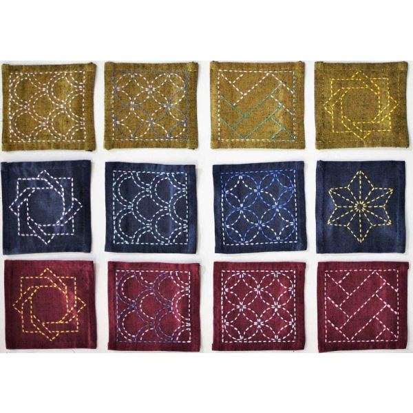 Sashiko Sampler - 3 kleuren