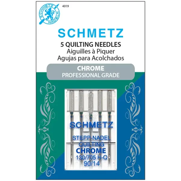 Schmetz Quilting Needle - Chrome - dikte 90 - extra sterk
