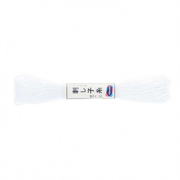 Sashiko Garen - streng - wit