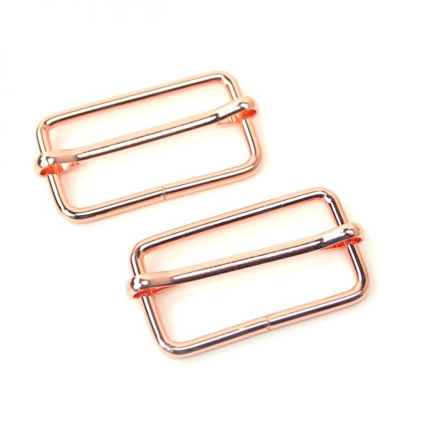Regelbare Gespen - 40mm - 2 stuks Rose Gold