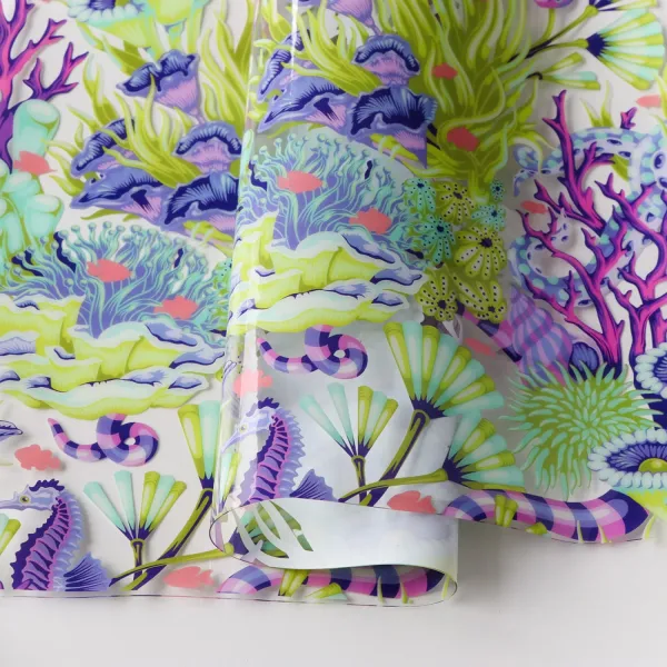 Tula Pink Coral Reef - Transparant Vinyl - naaibaar - 45 cm x 50cm