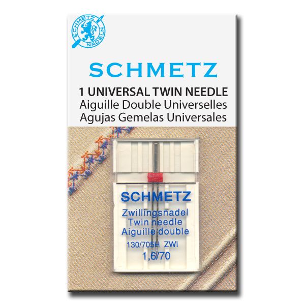 Schmetz Twin 80 - 4,0 machinenaalden - voor sierranden