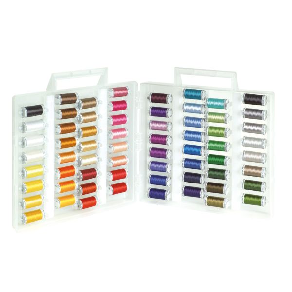 Sulky Rayon 40 -  Assortiment  slimline box -64 conen 500mtr