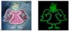 Glow in the dark 100m